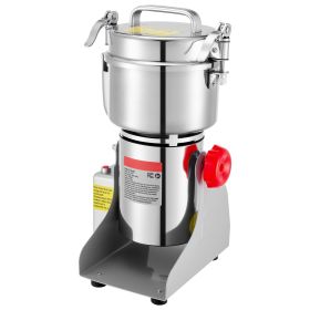 750g Electric Grain Mill Grinder, 2000W 28000RPM High Speed Spice Corn Dry Grinding Machine