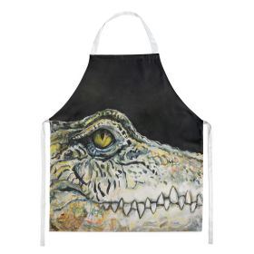 Bite Me Alligator Apron Cooking Kitchen Server Baking Crafts Gardening for Adult Women Men, Unisex, Large, Multicolor